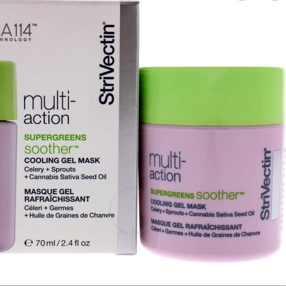 StriVectin Other - STRIVECTIN Supergreens Soother Cooling Gel Mask 2.4oz $48 NIB